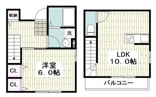 メゾン風早の物件間取画像